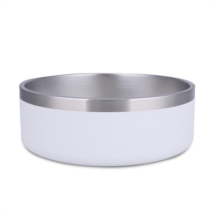 Tigela de água para alimentação de animais de estimação em aço inoxidável